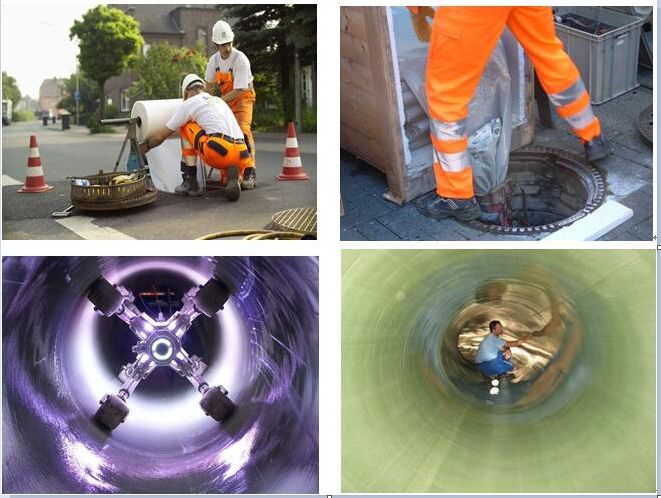 龙华山办事处管道光固化修复