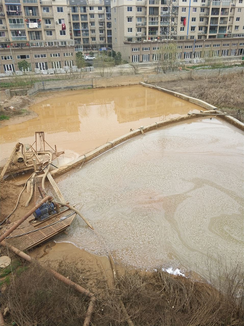 龙华山办事处沉淀池淤泥清理-厂区废水池淤泥清淤